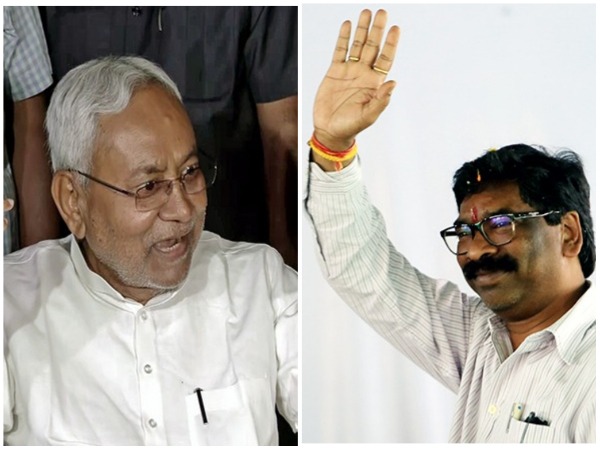 Bihar Chief Minister Nitish Kumar, Jharkhand CM Hemant Soren 