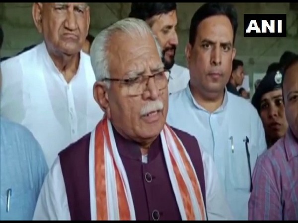 CM Manohar Lal Khattar(Filephoto/ANI)