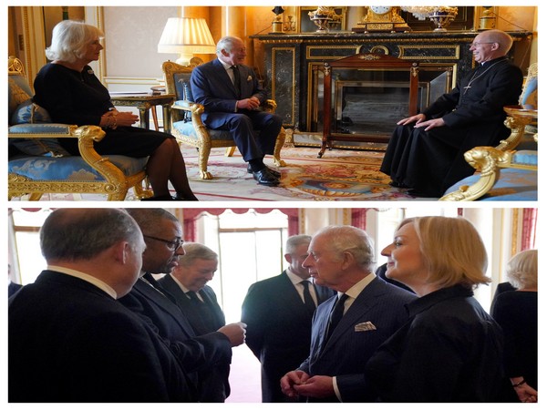 King Charles, Queen consort Camilla meets Archbishop of Canterbury, new UK PM Liz Truss (Photo Credit: Royal Family)