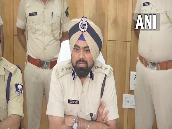 Patna SSP, Manavjit Singh (Photo:ANI)