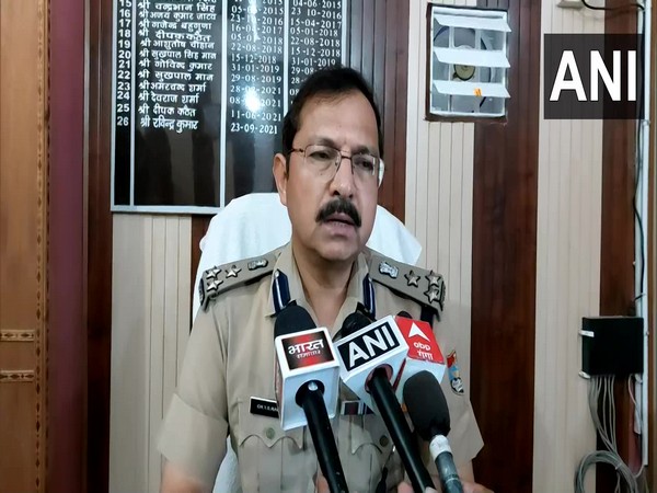 Haridwar SSP Yogendra Singh Rawat (Photo:ANI)