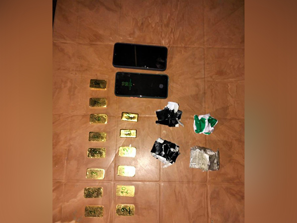  2.323 kg of gold seized (Photo/ANI)