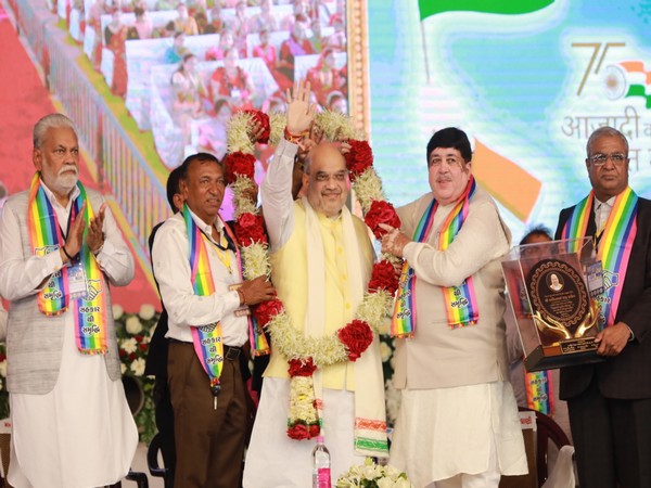 Union Home and Cooperation Minister Amit Shah in Amreli