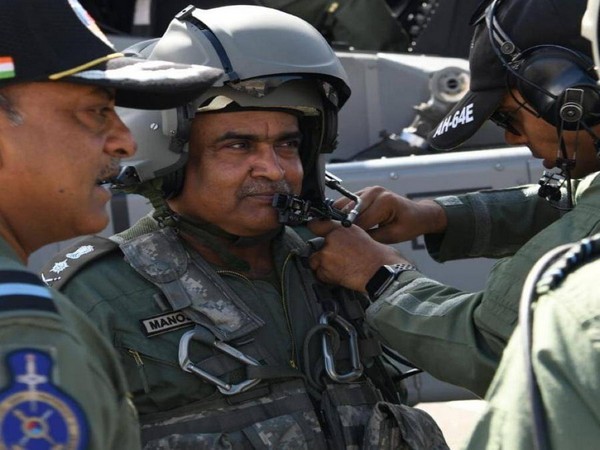 Indian Army chief General Manoj Pande (Photo:ANI)