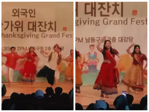 South Korean dancers performing (Image Source: Instagram)