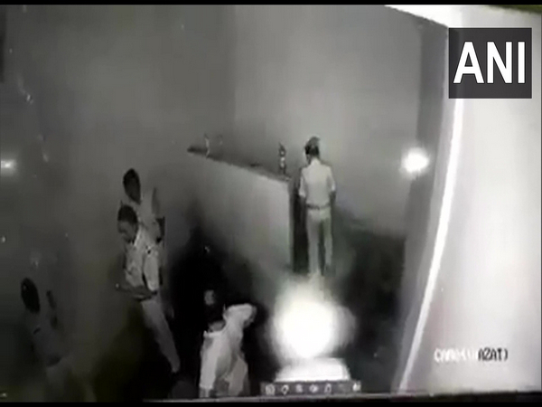 Visual from the viral video (Photo/ANI) 