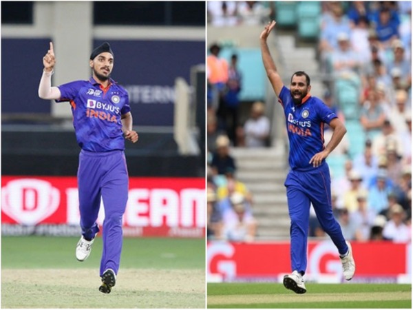 Arshdeep Singh and Mohammed Shami