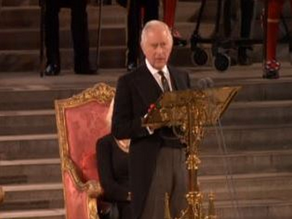 King Charles III makes first address to UK parliament (Screengrab)