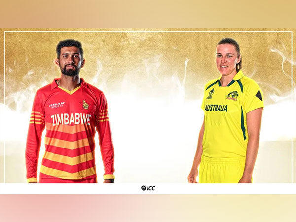 Sikandar Raza and Tahlia McGrath. (Photo- ICC)