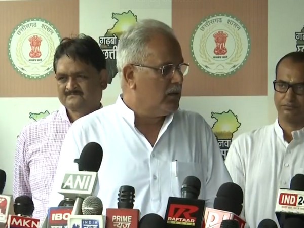 Chhattisgarh Chief Minister Bhupesh Baghel (Photo/ANI)