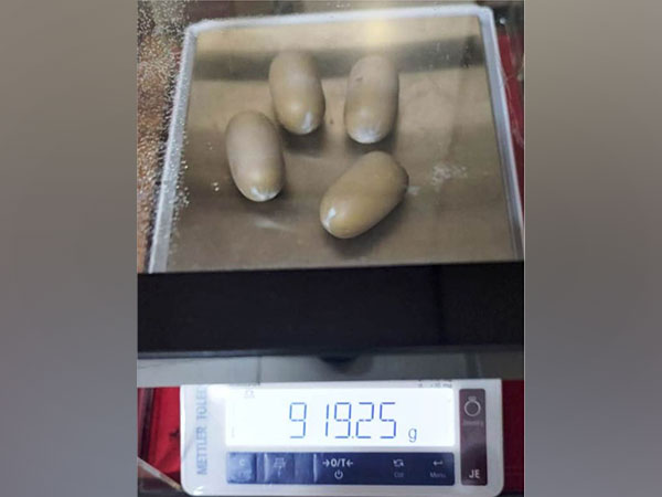 Customs seize gold worth Rs 42 lakh at Kochi airport (Photo:ANI)