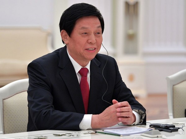 Chairman of the Standing Committee of the National People's Congress of China, Li Zhanshu in Nepal. (Photo: Twitter)