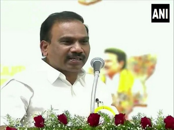 DMK MP A Raja (File photo/ANI)