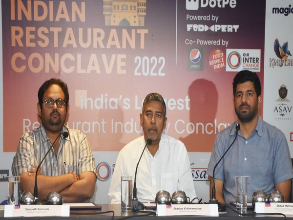 NRAI Hyderabad chapter hosts 'Indian restaurant conclave' 2022 (Photo:ANI)