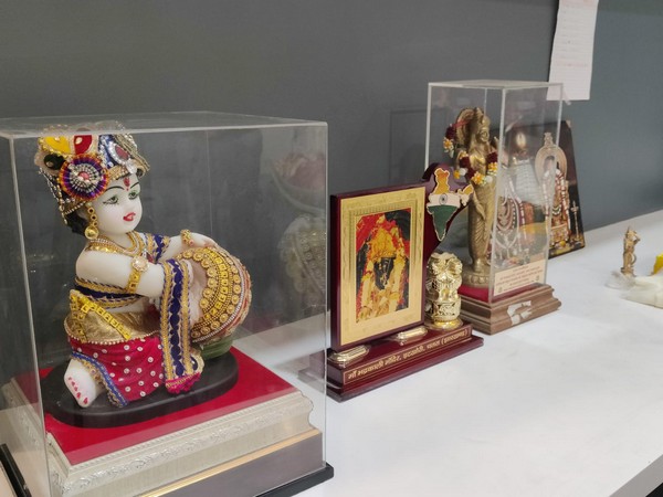 Visual of the mementoes (Photo/ANI) 