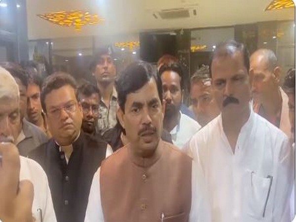 Former Union Minister and BJP national spokesperson Shahnawaz Hussain in Begusarai