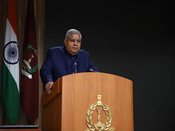 Vice President  Jagdeep Dhankhar addresses 62nd Course of National Defence College (Photo: PIB)