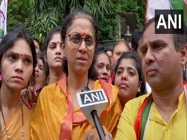 NCP MP Supriya Sule (Photo/ANI)