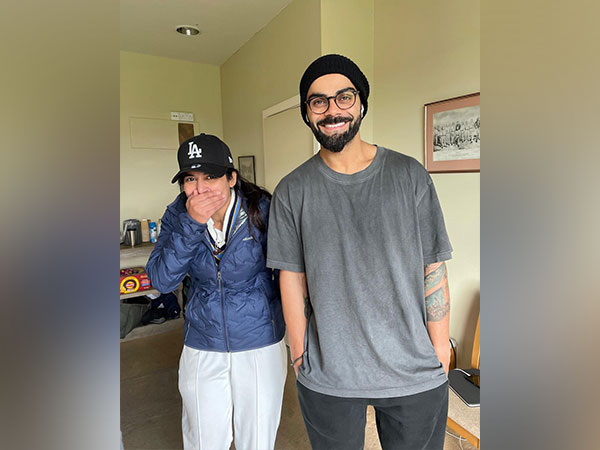 Virat Kohli with Anshul Chauhan (Image source: Instagram)