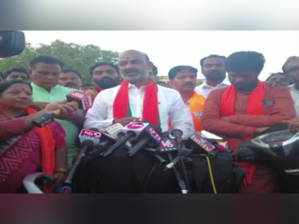 BJP State President Bandi Sanjay Kumar (Photo/ANI)