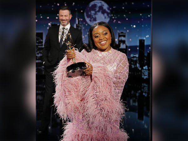 Jimmy Kimmel and Quinta Brunson (Source: Twitter)