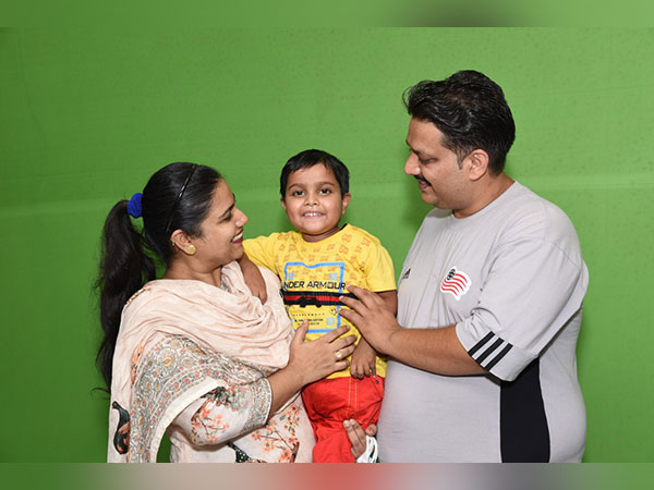 5-year-old boy who underwent a successful en-bloc kidney transplant at AIIMS Delhi (Photo/ANI)