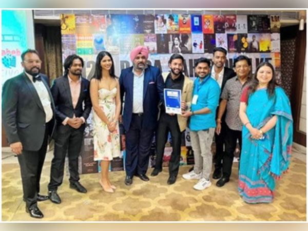 Team of Rajiva Kumar and Associates and Dharakala at 12th Annual Dada Saheb Film Festival