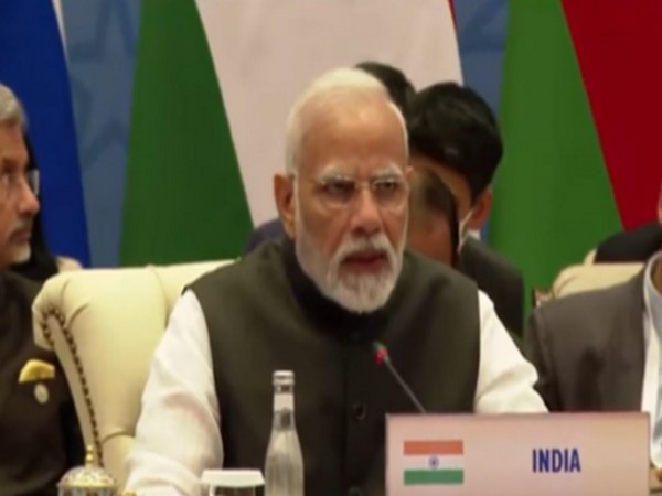 PM Modi in Samarkand, Uzbekistan.