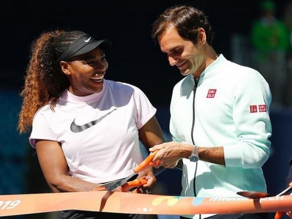 Serena Williams and Roger Federer (Photo: Serena Williams/ Instagram)