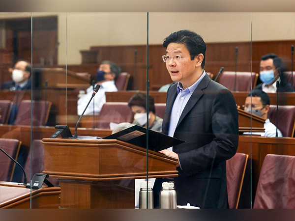 Singapore's Dy PM Lawrence Wong (Photo Credit: Twitter)