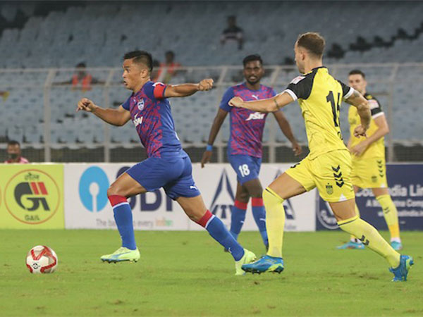 Bengaluru FC's Sunil Chhetri in action during Durand Cup (Image: Durand Cup media)