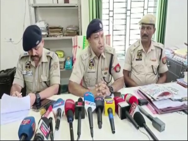 Navin Singh, Superintendent of Police of Biswanath district (Image/ANI)
