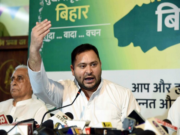 Bihar Deputy Chief Minister Tejashwi Yadav (Photo:ANI)