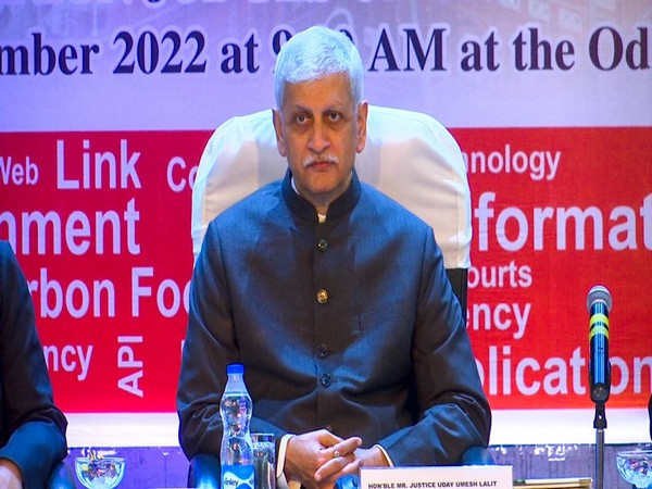 Chief Justice of India Uday Umesh Lalit (Image/ANI)
