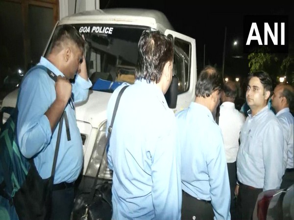 CBI and Forensic Team leaving from the resort in North Goa