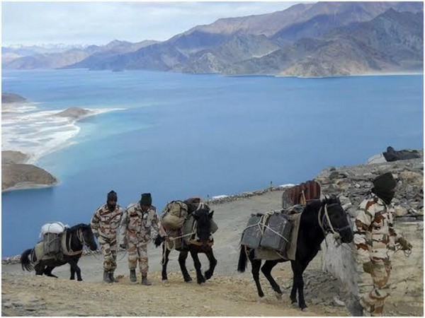 ITBP promotes 64 head constables of Animal Transport cadre. (Photo/ANI)