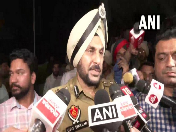Chandigarh DIG GS Bhullar (Photo/ANI)