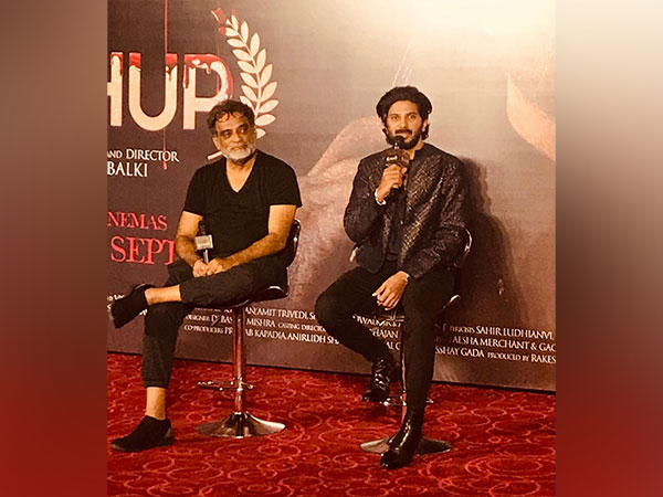 R Balki, Dulquer Salmaan