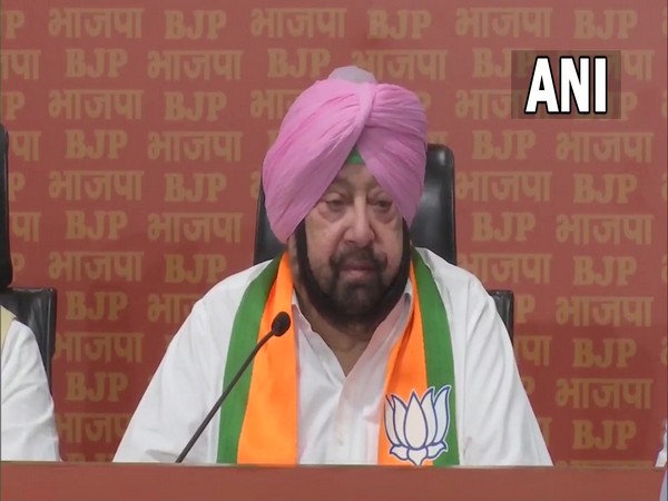 Former Punjab Chief Minister Amarinder Singh (Photo: ANI)