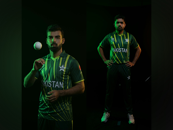Pakistan unveil new jersey for T20 World Cup (Photo: Pakistan Cricket/ Twitter)