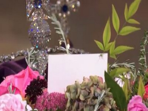 Spider spotted at Queen Elizabeth II's coffin (Photo/Twitter)