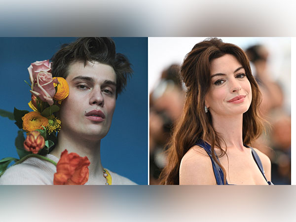 Nicholas Galitzine, Anne Hathway (Image source: Twitter)