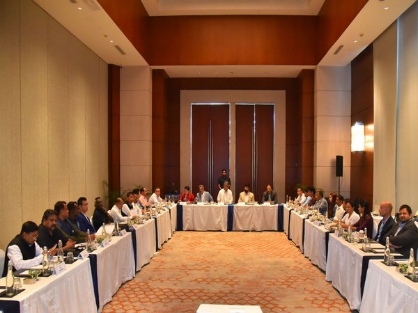 A visual from the meeting. (Photo- AIFF)