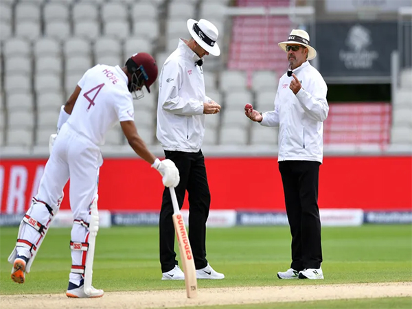 Using saliva to polish the ball is banned permanently. (Photo- ICC Cricket)