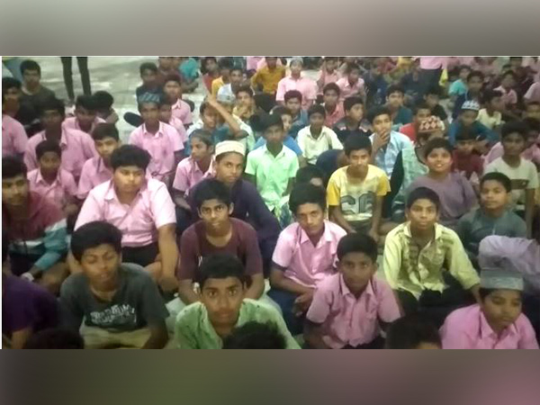 Visual from Kaga Nagar Minority Boys hostel Gurukul (Photo/ANI)