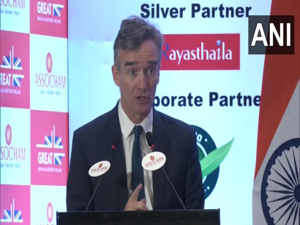 British High Commissioner to India Alex Ellis (Photo/ANI)