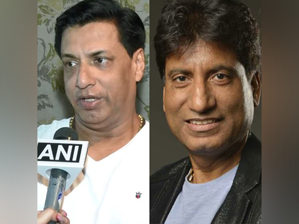 Madhur Bhandarkar and Raju Srivastav (File Photo/ANI)