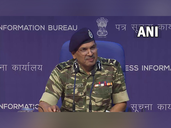 DG, CRPF Kuldiep Singh (Photo/ANI)
