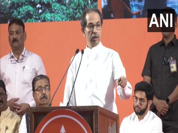 Shiv Sena chief Uddhav Thackeray (Photo/ANI)