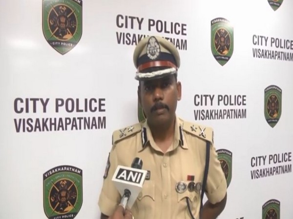 Visakhapatnam Commissioner of Police Ch Srikanth (Photo/ANI)